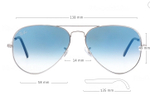 Ray Ban  Aviator RB 3025 003/3F / 55 мм