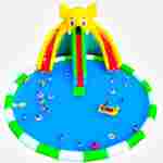 Надувной наземный аквапарк «Морской слон» 23*15*6 м, размер бассейна 15*15*0.8 м