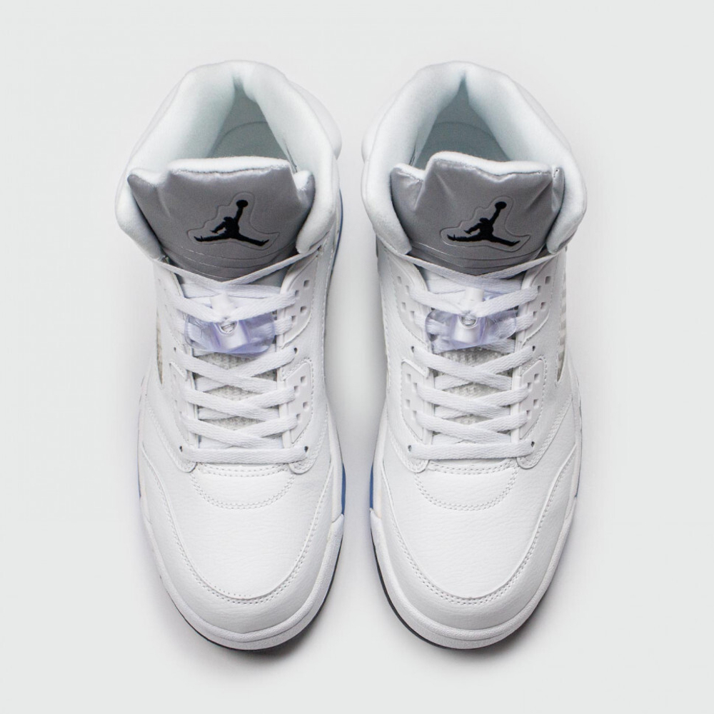 кроссовки Air Jordan 5 White / Blue Ftwr.
