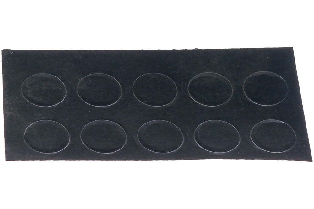 ЗАГЛУШКИ САМОКЛЕЙКИ ELEMENT 12ММ (ЧЕРНЫЙ 20 ШТ)