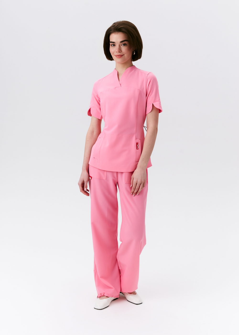 Топ медицинский женский Ньюлук, бабл