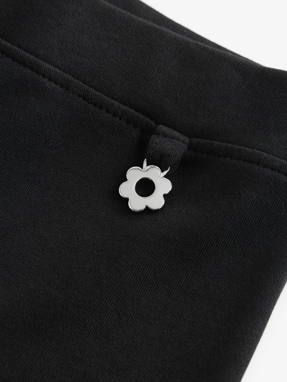 Брюки школьные без застежки для девочки Next Q90-020, Черный