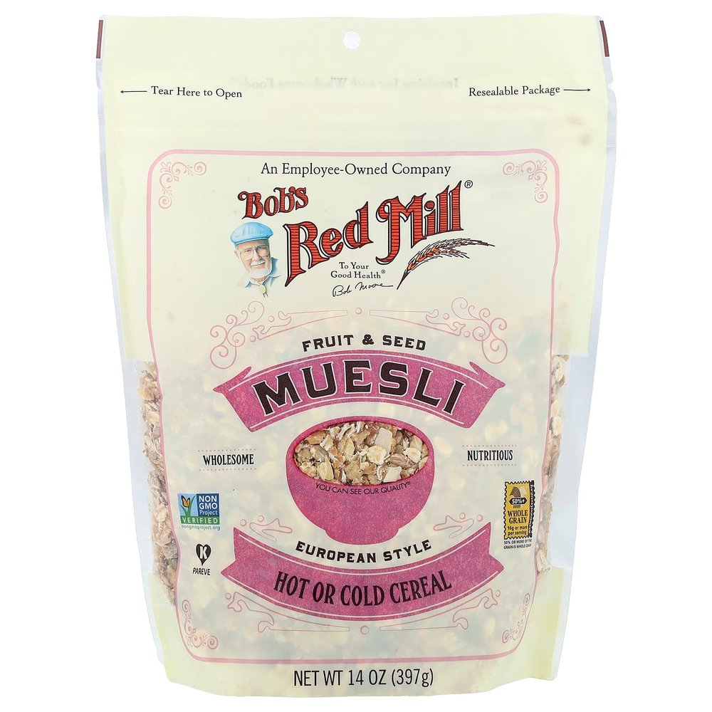 Bob's Red Mill, Мюсли, фрукты и семена, 397 г (14 унций)
