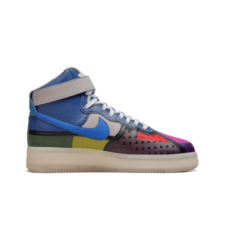 Кроссовки Nike Air Force 1 High Thunder Blue Pink Prime