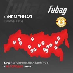 Генератор инверторный FUBAG PRI 2500, 2 кВт, 220 В