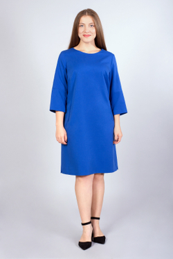Платье женское 1390Аа, василёк #35В051390А