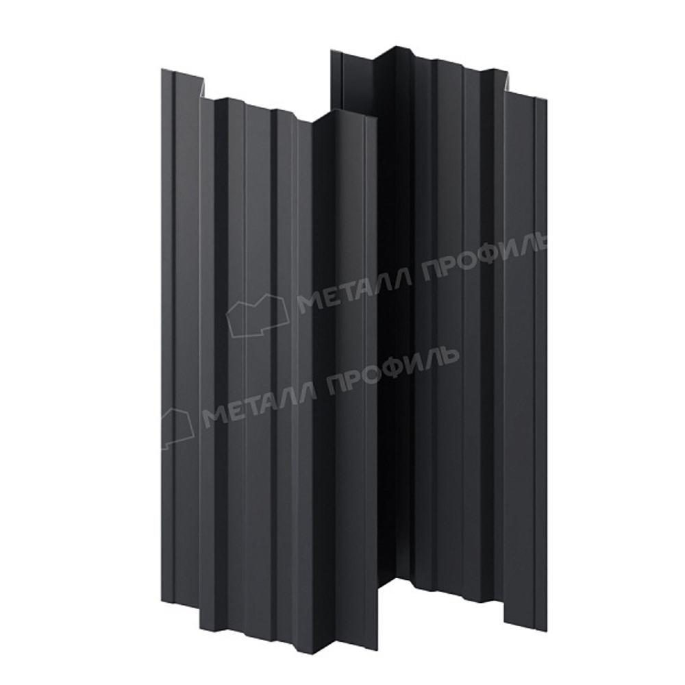 Штакетник металлический МП TRAPEZE 16.5х118