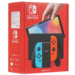 Игровая консоль Nintendo Switch OLED [64 ГБ, экран 7", OLED, 1280x720, Bluetooth 4.1, Wi-Fi 5 (802.11ac)]