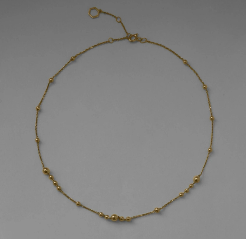 чокер syren chain позолота