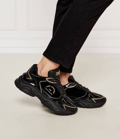 Кроссовки KOMET Karl Lagerfeld - черный(KL65648L)