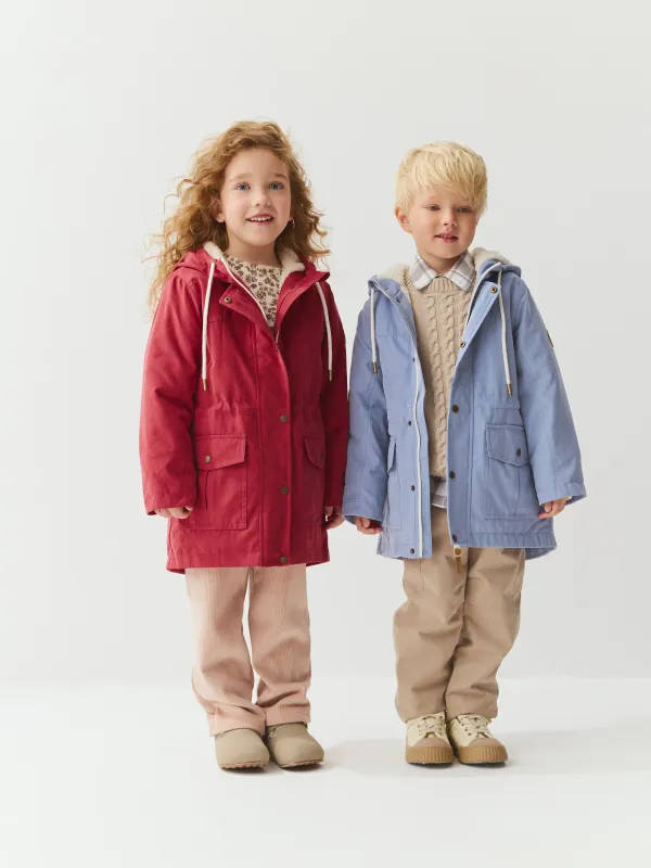 Парка демисезонная на меху 