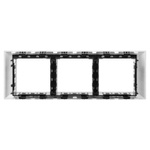 Рамка-суппорт 6мод. Avanti для "In-liner Front" серебр. металлик DKC 4404916