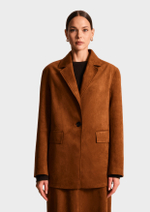 Жакет из искусственной замши ELIS