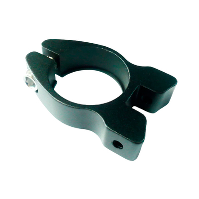Хомут подседельный ?30.0мм, с 2 отв М5 для крепления багажника, черный, с болтом.CL-FR 30.0