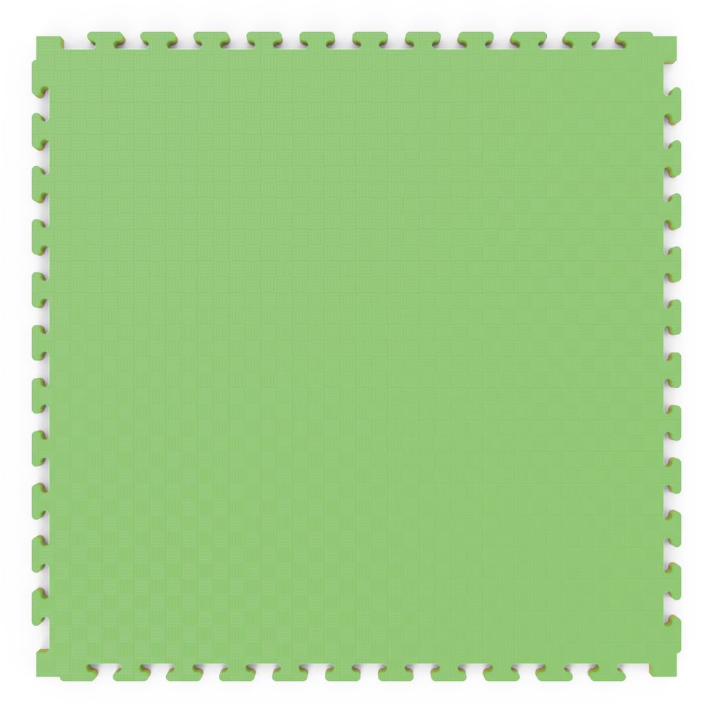 Будо-мат EVA DFC 100 x 100 см, 20 мм, цвет желто-зеленый