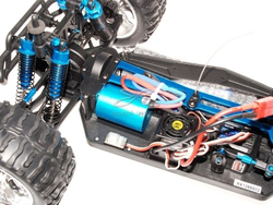 Радиоуправляемый монстр HSP Brontosaurus PRO 4WD RTR масштаб 1:10 2.4G - 94111PRO-88062 , цвет синий