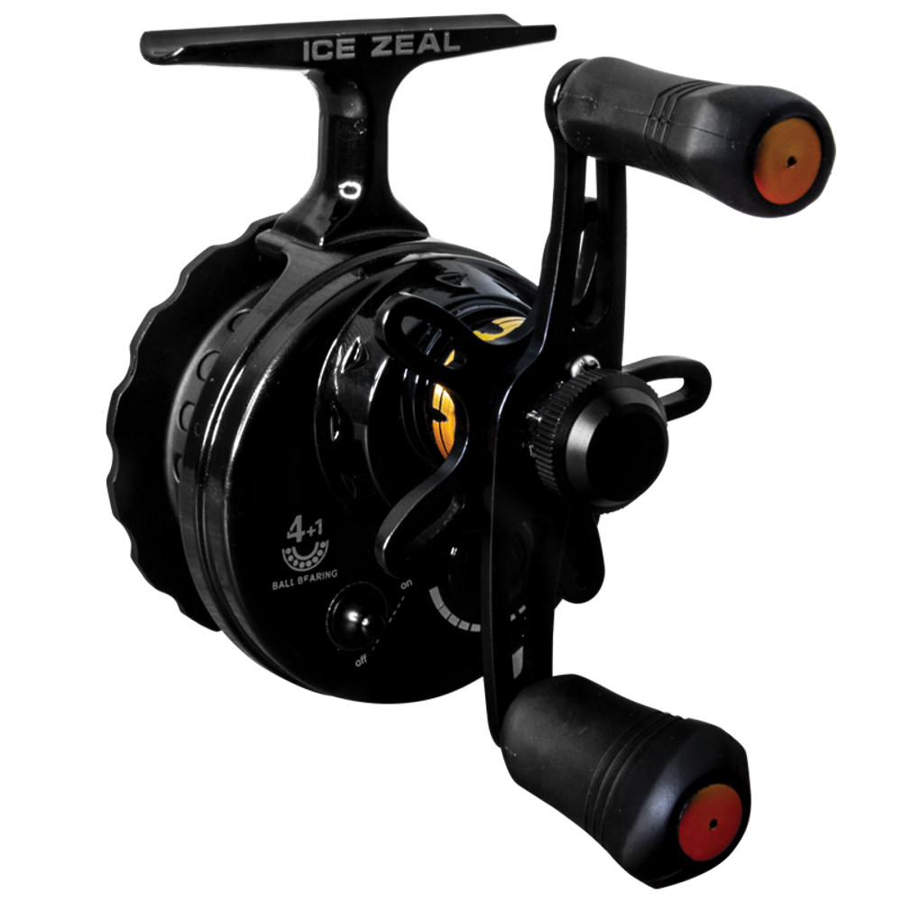 Катушка инерционная (зимняя) Black Side ICE ZEAL (4+1 подш.)