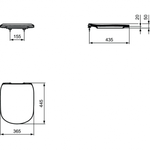 Промо-комплект Ideal standard ProSys Tesi Silk White AquaBlade®