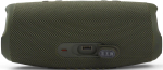 Колонка портативная JBL Charge 5, 40Вт, зеленый [jblcharge5grn]