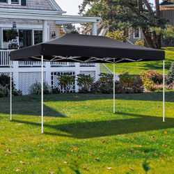 Быстросборный шатер Helex 4.5x3 м black