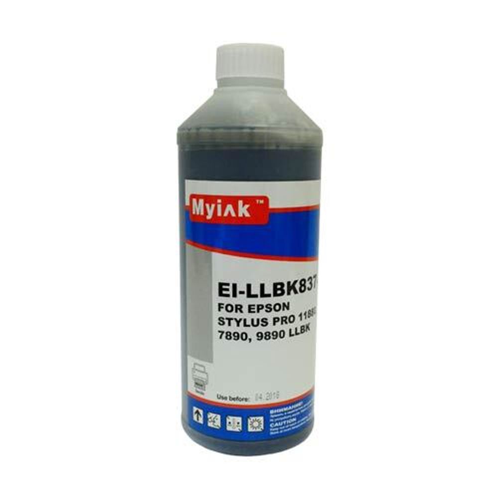 Чернила для EPSON (T6369) EPSON St Pro 7900/9900/7700/9700/WT7900/9890/7890 (1л, light light black Pigment) EI-LLBK837-B MyInk