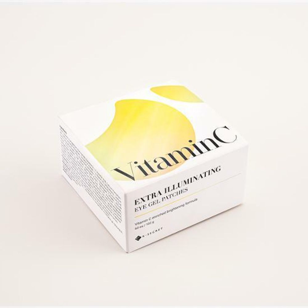 K-SECRET Патчи для век с витамином С Extra Illuminating Eye Gel Patches (60 шт)