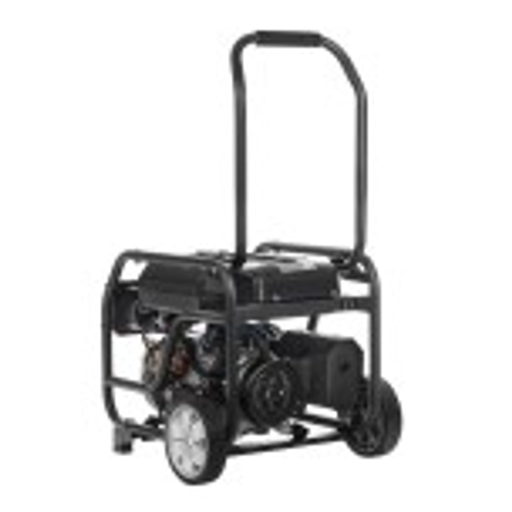 Генератор бензиновый HYUNDAI HHY  7050FE с колесами HHY 7050FE