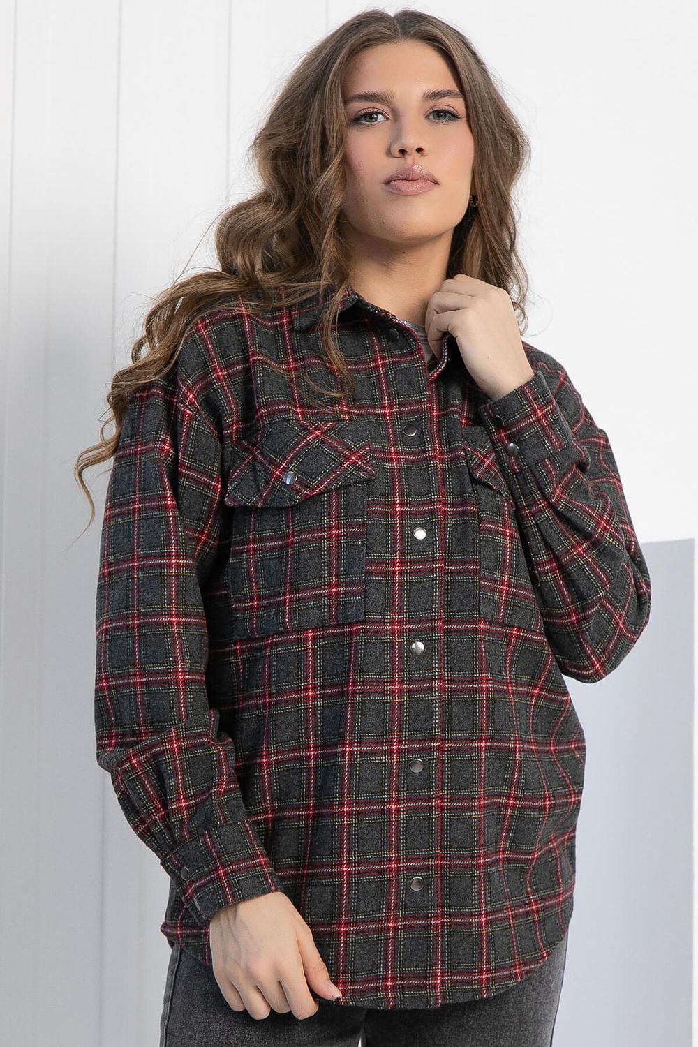 Рубашка Эклипс (серая) Б12947М LT Collection