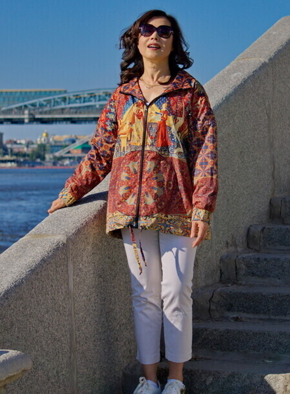 Куртка "Дама с единорогом", по мотивам серии средневековых гобеленов «Дама с единорогом»