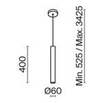 Подвесной светильник Maytoni MOD161PL-01W1