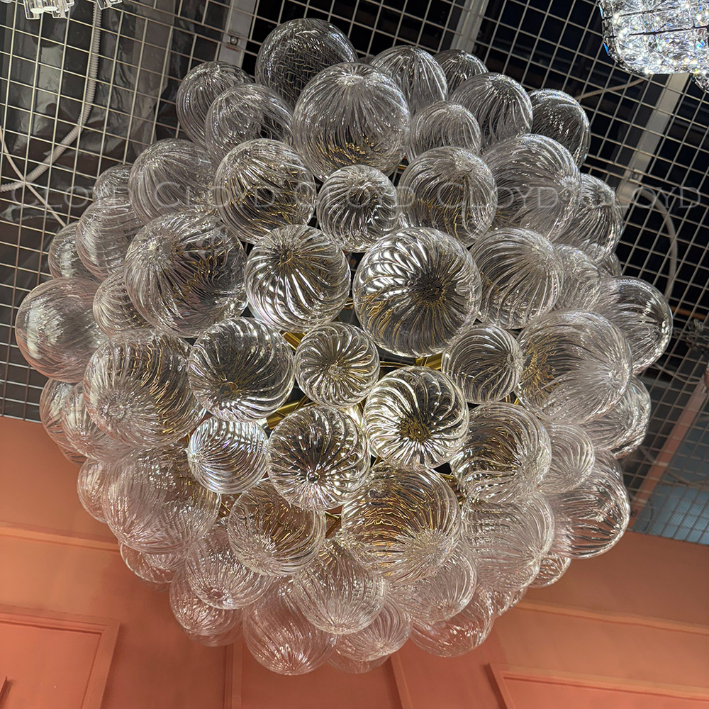 Люстра Cloyd MORRA C9 / Ø80 см - латунь (арт.11673)