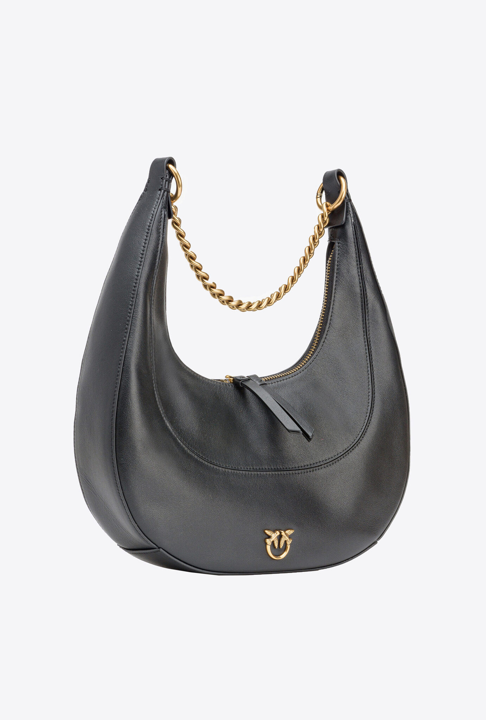 MINI BRIOCHE BAG HOBO - black