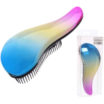 Расческа массжная компактная «ГЛАЗУРЬ», 7*18.5см (коробка PVS)