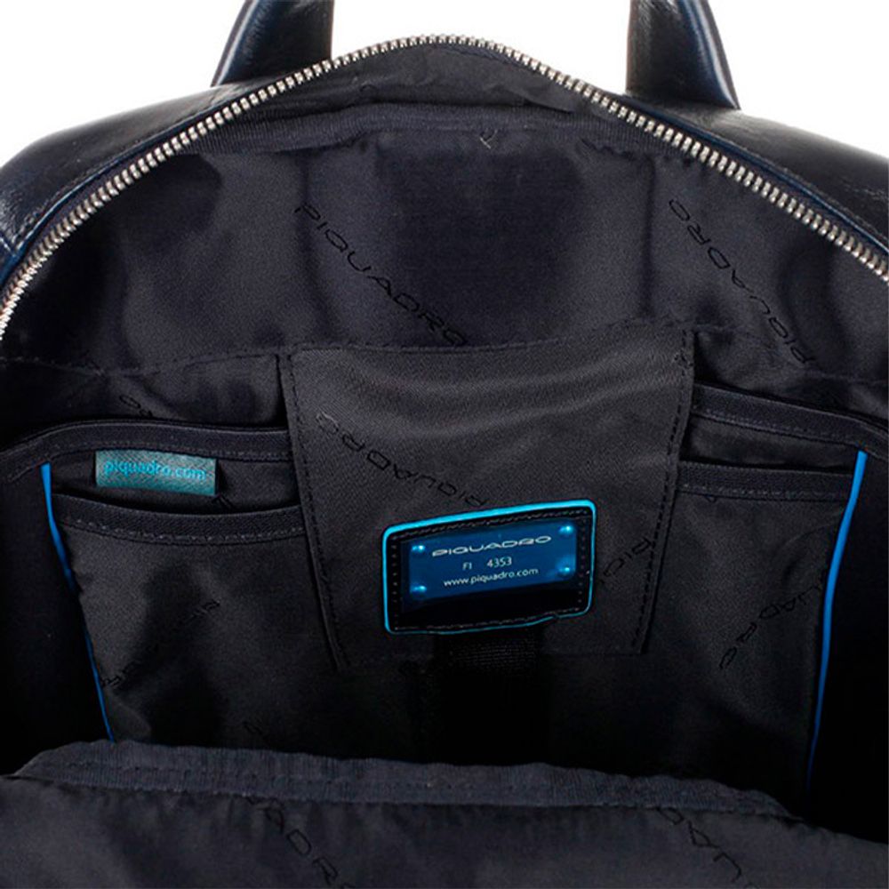 Рюкзак Piquadro Blue Square синий из кожи (CA3214B2/BLU2) 3