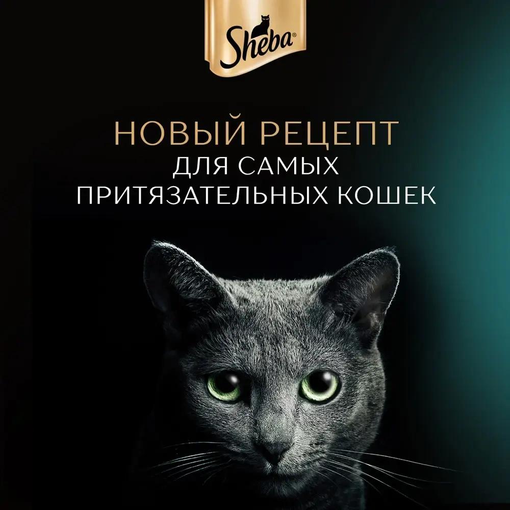Паштет говядина в желе, 75г Sheba