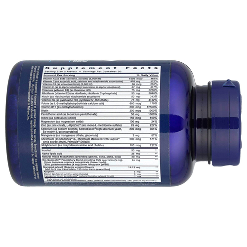 Life Extension, таблетки для приема дважды в день, 60 таблеток