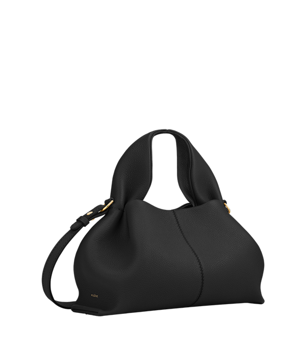 Сумка Polene Numéro Neuf Mini EDITION TEXTURED BLACK