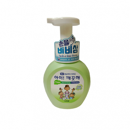 LION Ai kekute Foaming handsoap Muscat 250ml bottle Жидкое пенное мыло для рук с ароматом мускатного винограда 250мл