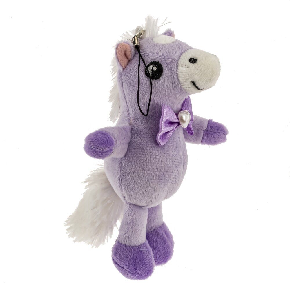 GAEM Игрушка набивная с подвесом "Лошадка", L10 W10 H14 см, 3в.