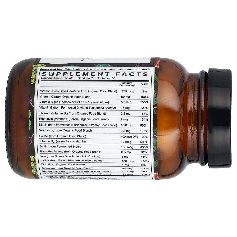 Truvani, Органические мультивитамины, 90 таблеток