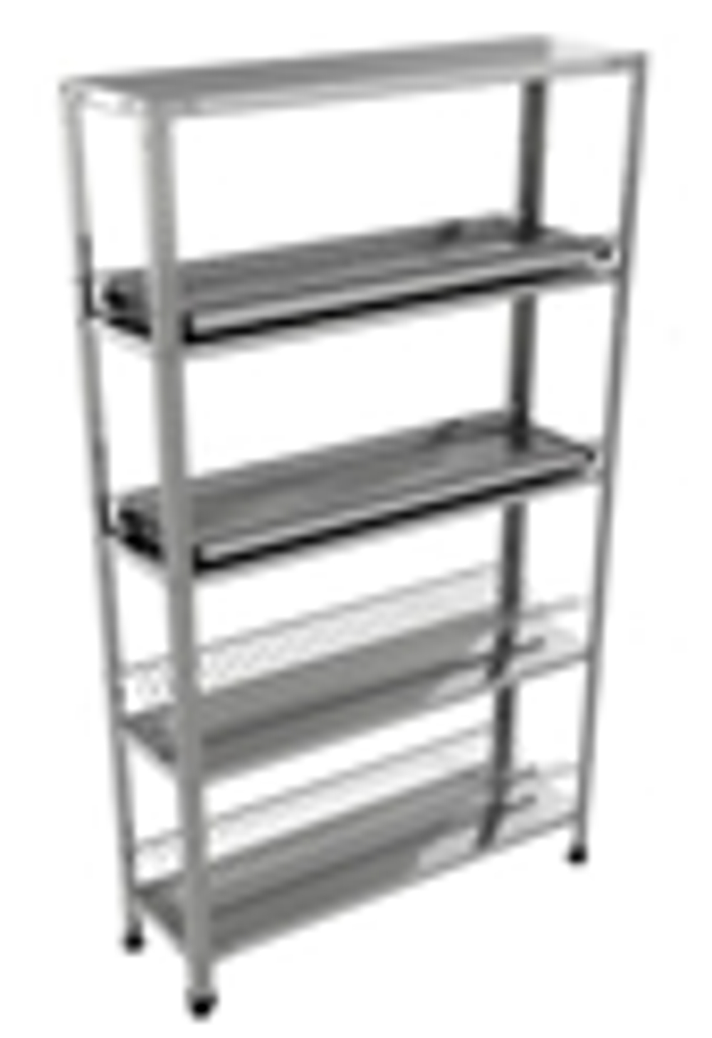 Стеллаж нержавеющий для посуды "Профи" СПн-33/2, 880х260х1800 мм
