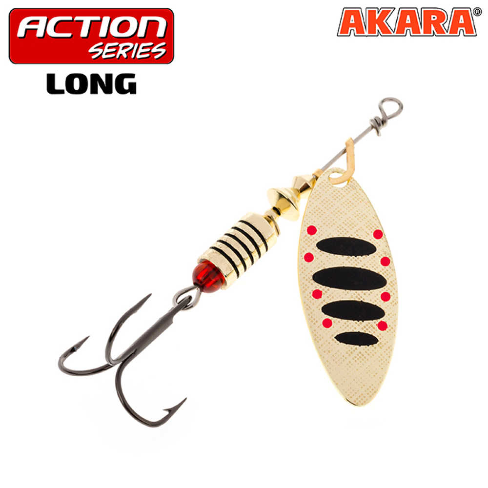 Блесна вращающаяся Akara Action Series Long 1+ 6,5 гр. 3/13 oz. A13