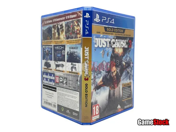 PS4 Just Cause 3 (Б/У, Английская версия, CUSA-02747)