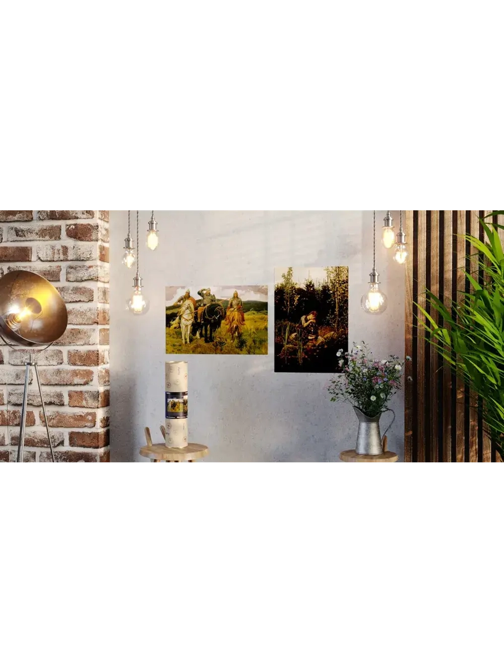 Картины-наклейки на стену для декора интерьерные №520