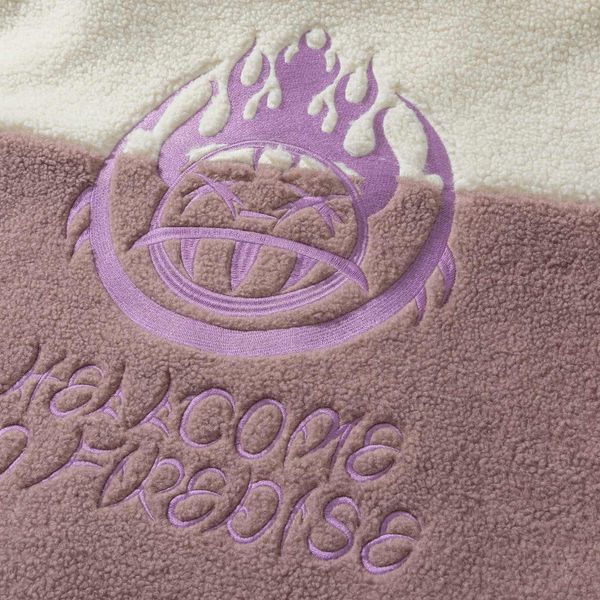 Куртка Furry HTF Big Logo Лавандовая - фото 12