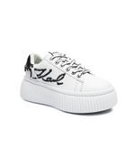 Кожаные кроссовки KREEPER Karl Lagerfeld - белый(KL42372)