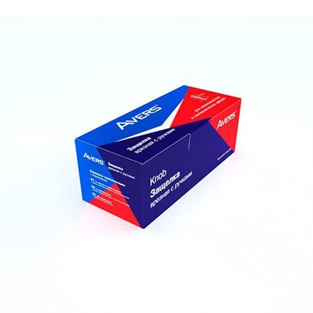 Защёлка АВЕРС 6072-01AC(кл-фикс) (0/24)(00003969)