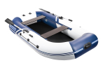 YACHTMAN-260 М (Яхтман) белый-синий (лодка ПВХ с усилением)