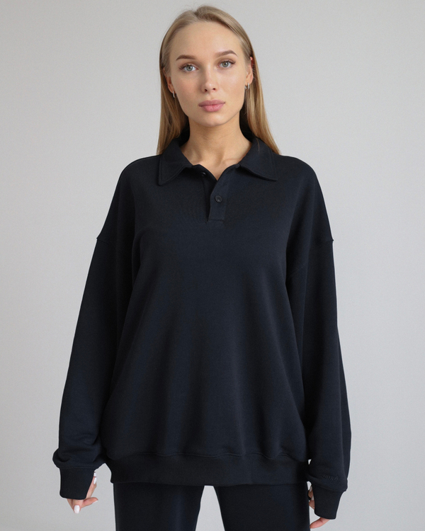 Толстовка "Dad's" черная