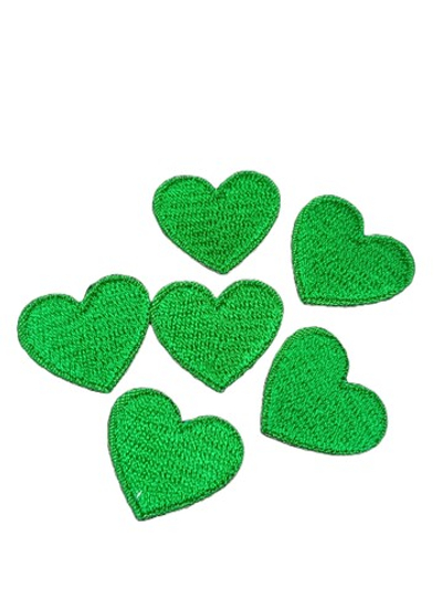 Термоаппликация, р. 2х2,3 см, зелёный